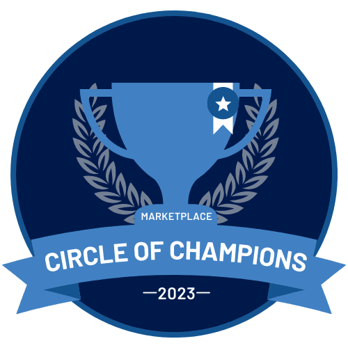 Marketplace Circle of Champions logo